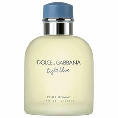 DOLCE&GABBANA LIGHT BLUE POUR HOMME MASCULINO EAU DE TOILETTE – 125ML - comprar online