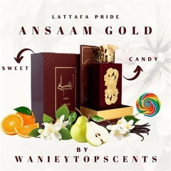 Ansaam Gold Lattafa EDP (árabe 100ml - ✨Glamour perfumes 