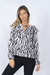 Blusa Fibrana Estampada Berta - comprar online