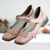Imagem do Sapato feminino Retrô Vintage Em Couro Legitimo CY0050