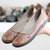Sapato Feminino Retrô Vintage Em Couro Legitimo EM0009 - loja online