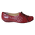 Tênis Feminino Em Couro Sapatenis Vermelho 8107 - Zambeze