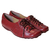 Tênis Feminino Em Couro Sapatenis Vermelho 8107 - comprar online