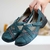 Sapato feminino Retrô Vintage Em Couro Legitimo Sapatilha DA0009 - Zambeze