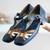 Sapato Boneca Salto Grosso Quadrado Estilo Retrô Vintage Azul DX0008 - loja online