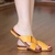 Chinelo Rasteiro Usaflex Feminino Amarelo 2203 - comprar online