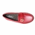 Mocassim Vermelho em Couro Macio com Solado Confortável MH7006 - loja online