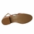 Sapato Feminino Bronze com Salto 3cm Confort e Detalhes Modernos DV6927 - Zambeze