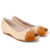 Sapato Feminino Confortável ​​Para Pés Doloridos Bico Largo N2206 - Zambeze