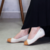 Sapato Feminino Confortável ​​Para Pés Doloridos Bico Largo N2206 na internet
