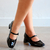 Sapato Feminino Couro Verniz Usaflex confortável AH0610 na internet