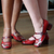 Sapato Feminino em Couro Estilo Retro Vintage Salto Médio CK0134 - comprar online