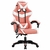 CADEIRA GAMER DX3000 ERGONOMICA DISTMAX COR:ROSA/BRANCO