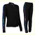 Conjunto blusa com calça beach sports FLEXXXA SLIM Mormaii PRETO/AZUL