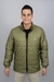 Jaqueta Puffer masculina Compass Verde