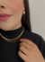 Choker balls Nina banhada a ouro 18k - comprar online