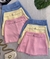 Short saia alfaiataria com cinto - loja online