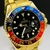 1ª Linha Submariner - dourado, preto, azul e vermelho - Pulseira de aço -À PROVA D'ÁGUA - cod65 - comprar online