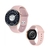 Relógio Smartwatch Feminino Rosa whatch 8 Pro Redondo Nfc - cod125 na internet