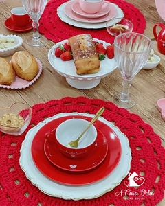 Xícara de Chá Vermelha L’amour - comprar online