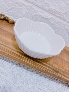 Petisqueira de Porcelana Redonda - comprar online