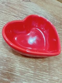Mini Coração Vermelho de Cerâmica - comprar online