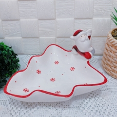 Petisqueira Papai Noel de Resina - comprar online