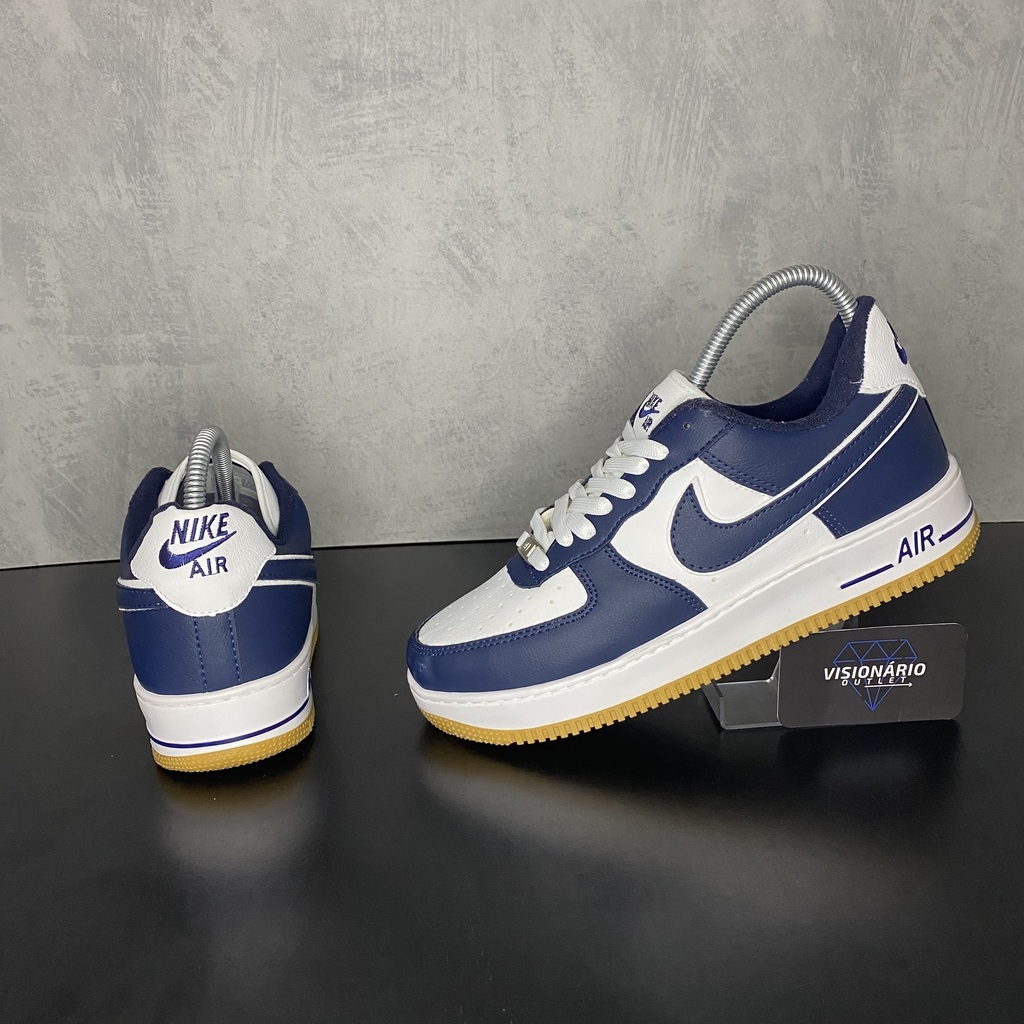 Nike air force 1 azul marinho hot sale