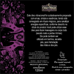 ÓLEO VIBRACIONAL CURA - 120ml - comprar online