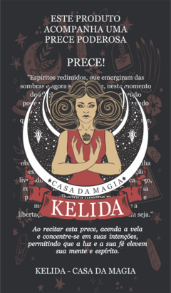 VELA VOTIVA COM MAGIA FORTE - DESCARREGO - comprar online