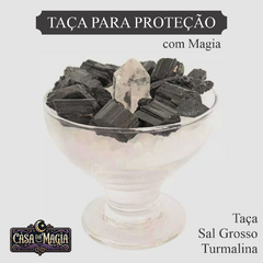 Taça de Proteção com Pó de Magia