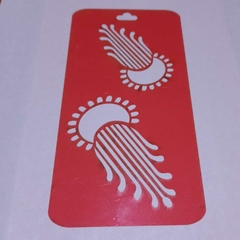 Stencil - Aqua Telgopor