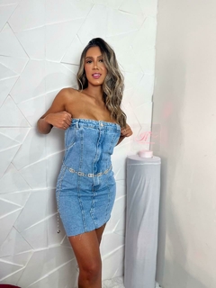 Vestido jeans REF05 - IMPERIO FEMININO