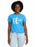 Camiseta Feminina Cobra D'agua IAV Férias - Azul na internet