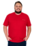 Camiseta Cobra D'agua Plus Size Assinatura - Vermelho