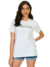 Camiseta Feminina Cobra D'agua Super Presença - Branco