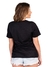 Camiseta Feminina Cobra D'agua Flor - Preto - comprar online