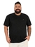 Camiseta Plus Size Cobra D'agua Extraordinaria - Mescla Preto