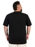 Camiseta Plus Size Cobra D'agua Estilo Perfeito - Preto - comprar online