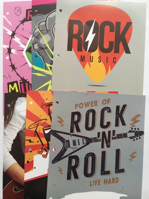 CUADERNO COLLAGE ADHESIVOS ROCK HALL – Rock Hall Shop