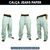 Calça Paper Skate Oversize Jeans Claro - comprar online