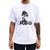 Camiseta Branca PGS Skateboard - Dog