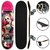 Skate completo Street Iniciante First Class - Arlequina Colors