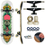 Skate Profissional Completo Wood Light - New School 8.0