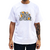 Camiseta Branca PGS Skate - Wall