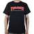 Camiseta Thrasher Skate Outlined Preta Logo