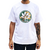 Camiseta Branca PGS Logo Camuflado