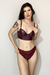 Imagem do Conjunto De Lingerie Glamour Em Corino E Renda- Sensuale