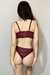 Conjunto De Lingerie Glamour Em Corino E Renda- Sensuale na internet