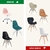 Capa para Cadeira Eames Eiffel Pelo Curto com Enchimento Pink - loja online